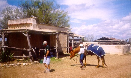 AAS FAHD ALWALIDA+/ at 'Alamo Village'.  Photo by T Reeves
