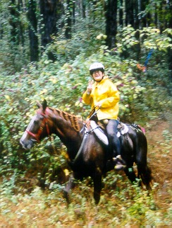 HAWLA AL BADIA+ at the Armadillo endurance ride, 2002. photo by J Adame