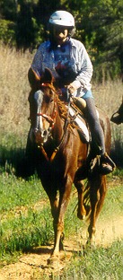 HAWLA AL BADIA+ at the Texas Bluebonnet Classic endurance ride, 2000