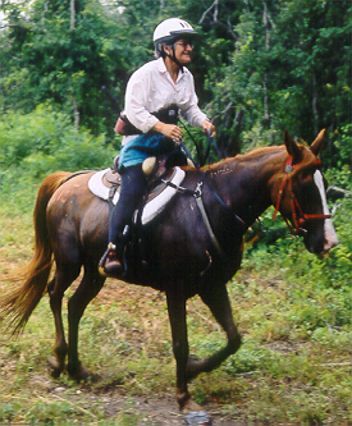 HAWLA AL BADIA+ at the Off Road Warrior endurance ride, 2002. 