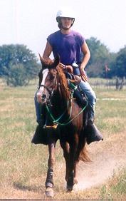 HAWLA AL BADIA+ at the Poetry Fantasy Flight endurance ride, 1997